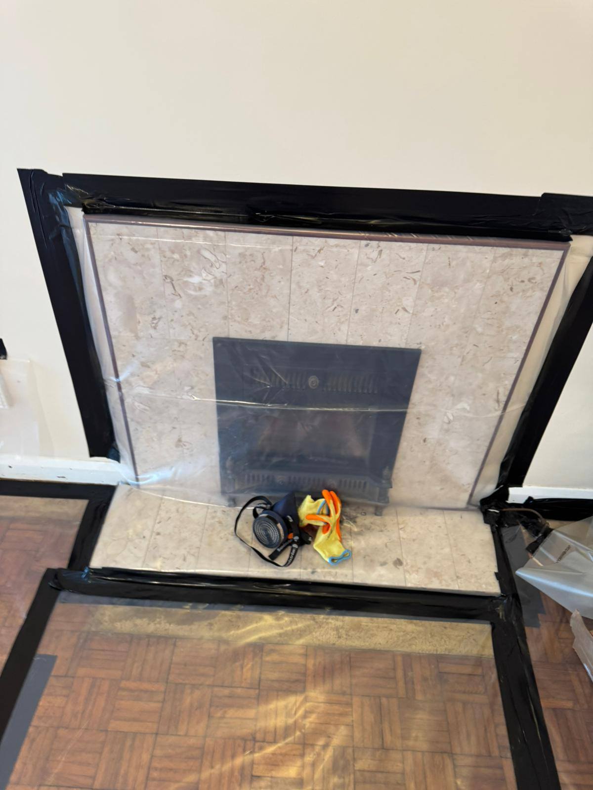 Licensed asbestos removal